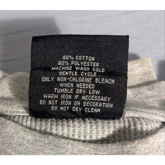 Vintage Southpole Y2K Long Sleeve Waffle Knit Thermal Shirt Skate XL Lot of 2 - Picture 6 of 9